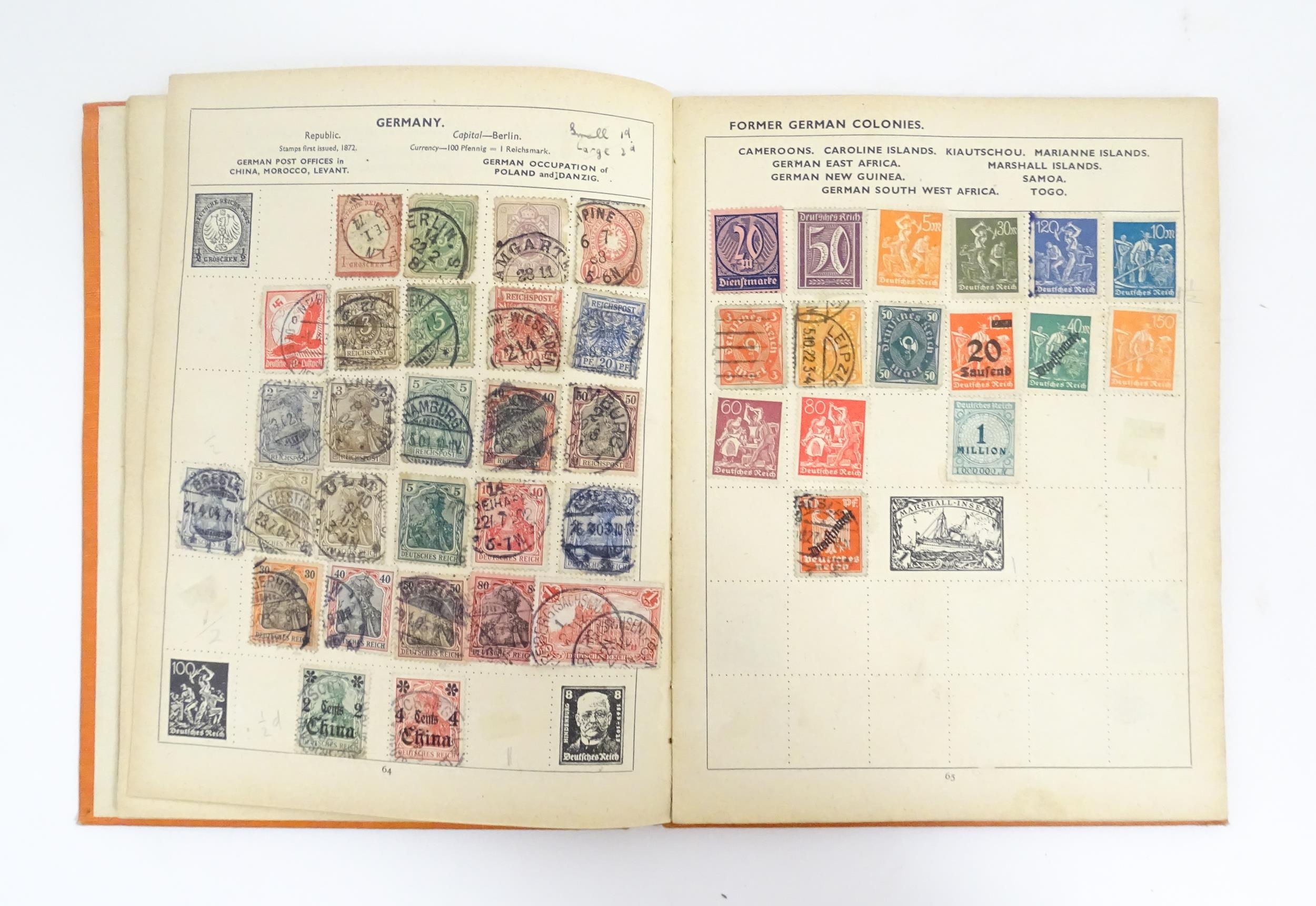 Stamps: Eight albums containing assorted 19th & 20thC Great British, Commonwealth and Worldwide - Image 4 of 32