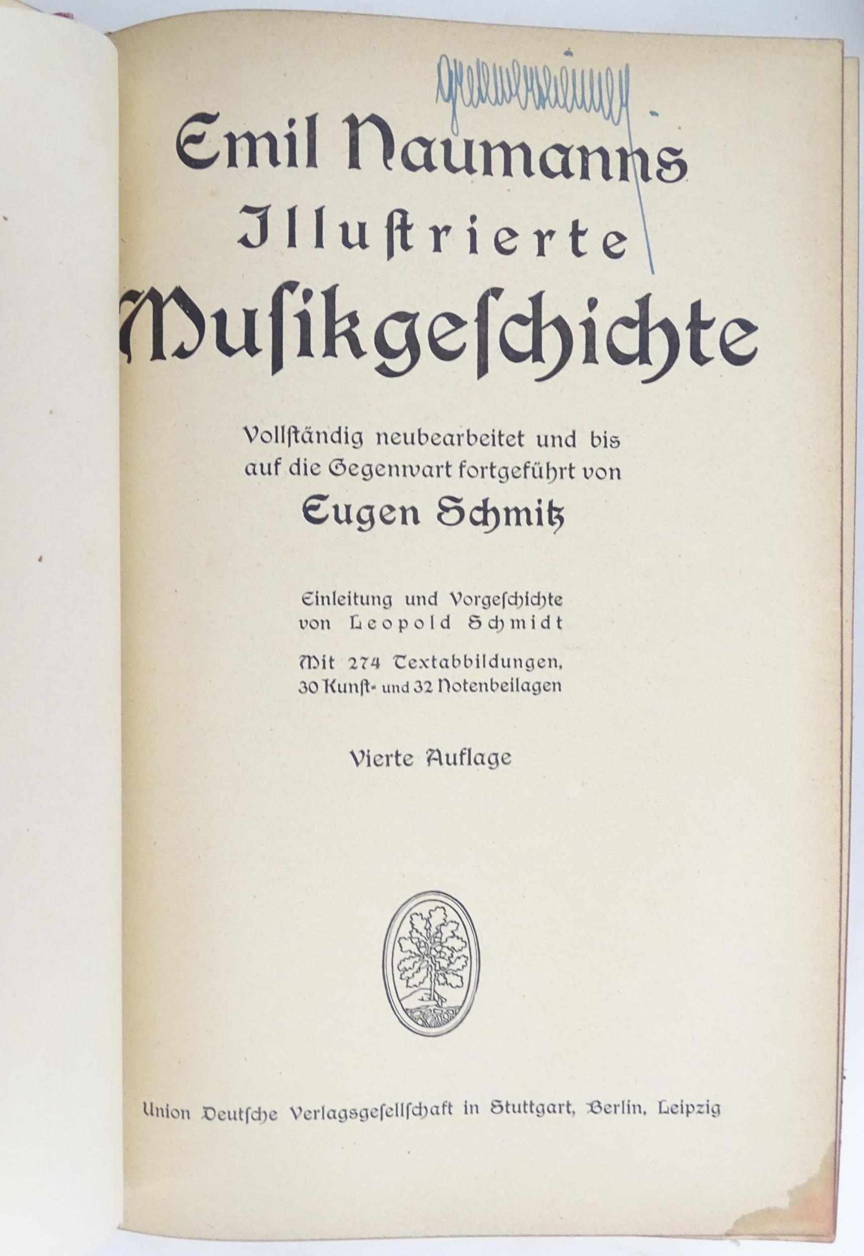 Books: Three German books comprising Zwolf Berlinische Geschichten aus den Jahren 1551-1816 / Twelve - Image 5 of 6