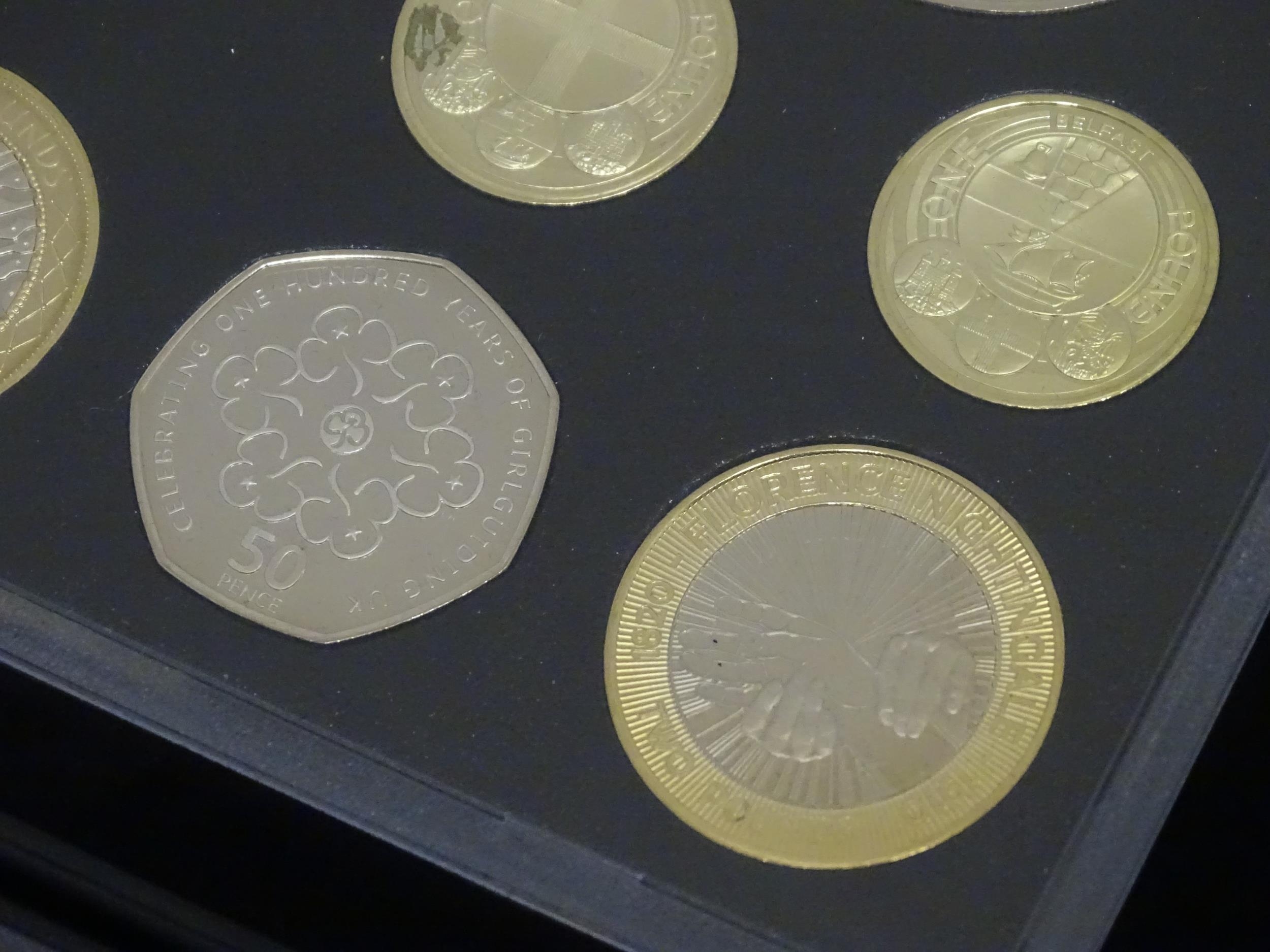 Coins: A quantity of Queen Elizabeth II United Kingdom Royal Mint proof coin collections for the - Image 2 of 14