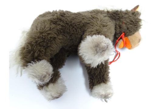 Toy: A 20thC Steiff Cosy Pony, plush horse toy. Approx. 8" high Please Note - we do not make - Image 6 of 7