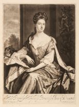 Queen Anne. An album of 26 portraits of Queen Anne, circa 1710-1750