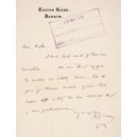 Wells (Herbert George, 1866-1946). Autograph Letter Signed, 'H. G. Wells', 1930
