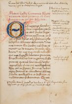 Cicero (Marcus Tullius). Rhetorica Nova, Italy, 1st November 1491, manuscript on vellum