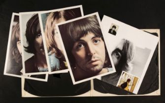 The Beatles White Album, PMC 7067, UK 1st mono pressing, No 151337 with photos & poster