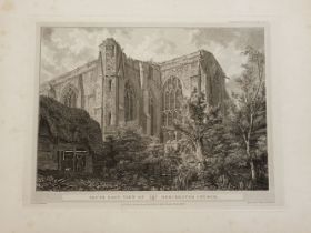 Prints & Engravings. A collection of approximately 500 topographical engravings, mostly