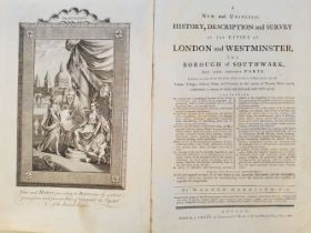 Harrison (Walter). New and Universal History and Survey of London and Westminster, 1776