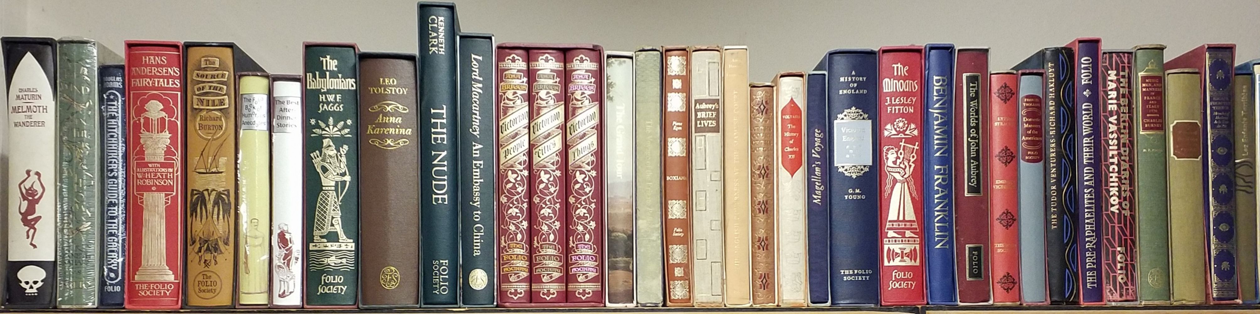 Folio Society. 78 volumes