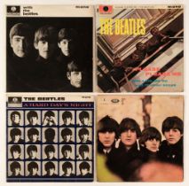 The Beatles. Collection of 11 Beatles rare first pressing vinyl records/ LPs