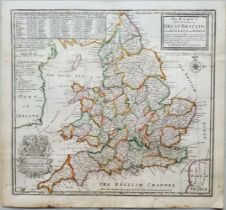 England & Wales, A collection of 20 engraved maps, 18th and 19th-century.