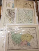 Foreign Maps. A collection of approximately 480 maps, mostly 19th & early 20th century