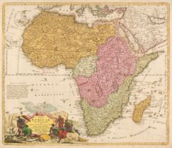 Africa Homann (J. B.), Totius Africae nova Repraesentatio..., Nuremberg, circa 1715