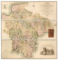 Devon. Greenwood (C. & J.), Map of the County of Devon from an Actual Survey..., 1827