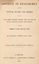 Darwin (Charles). Journal of Researches, 2nd edition, 1845