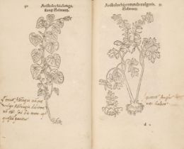 Fuchs (Leonhart). Primi de stirpium historia..., 1st octavo edition, Basle: 1545