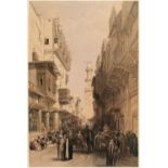 Roberts (David). Three lithographs of Egypt, circa 1850