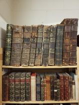 Antiquarian. A large collection of mostly 18th & 19th century literature, approximately 65 volumes