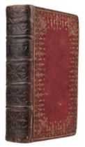 Almanacs. A sammelband volume containing 12 Almanacs, 1767