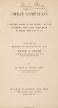 Douglas Haig. Great Campaigns, by Major C. Adams, 1st edition, 1877