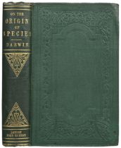 Darwin (Charles). On The Origin of Species, 2nd edition, 2nd issue, London: John Murray, 1860