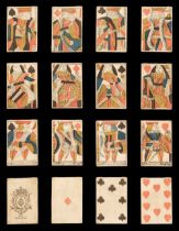 English playing cards. Standard pattern type I, Henry Hart, circa 1780, & 7 others