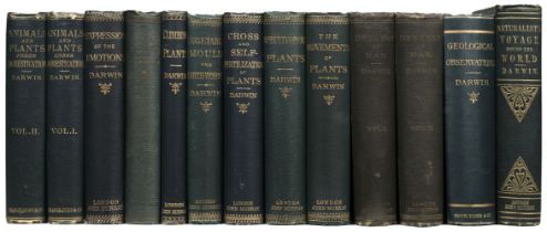 Darwin (Charles). The Variation of Animals and Plants..., 1st American Edition, [1868] and others