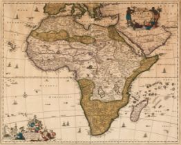 Africa. Visscher (Nicolas), Africae Accurata Tabula ex officina, circa 1680