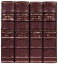 Churchill (Winston S.) Marlborough, 4 volumes, 1st edition, 1933-38