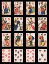 English playing cards. New Floral Playing Cards, Rock Brothers and Payne, circa 1864