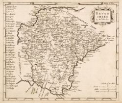 British County Maps. A collection of approximately 100 maps, 17th - 19th century