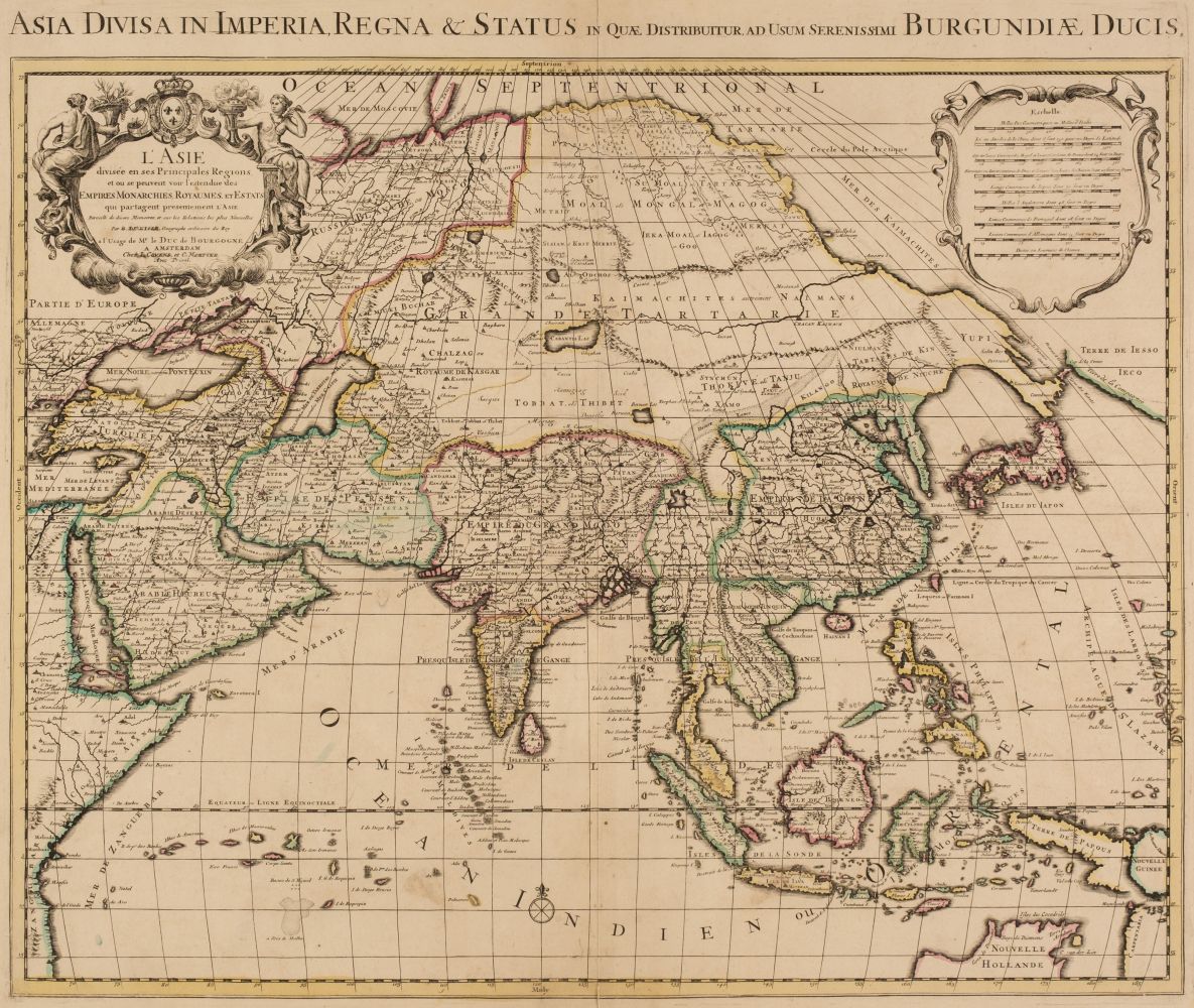 East Indies & Asia. Covens (J. & Mortier C.), L'Asie divisee..., circa 1740