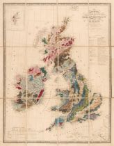 Geological Maps. Wyld (James), Map of the United Kingdom of Great Britain..., circa 1850