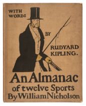 Nicholson (William, illustrator). An Almanac of Twelve Sports, 1898