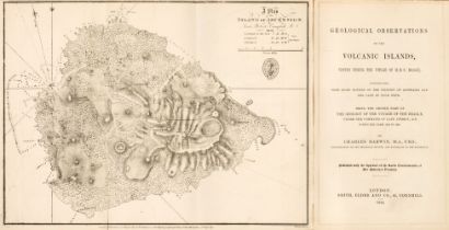 Darwin (Charles). Geological Observations on the Volcanic Islands, 1st edition, 1844