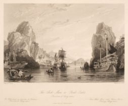 Allom (Thomas, illustrator). China, in a series of views, 4 volumes in 2, circa 1840