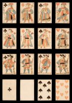 French playing cards. Year II Lyon Revolutionary pattern, Lyon: Anton Manus, 1793-94, & others