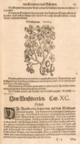 Mattioli (Pietro Andrea). Kreuterbuch des hochgelehrten weitberümbten, 1586