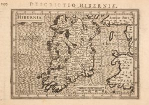 Bertius (Petrus). 7 maps of Ireland, 1616-37