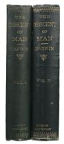 Darwin (Charles). The Descent of Man, 2 volumes, 1st edition, 2nd issue, London: John Murray, 1871