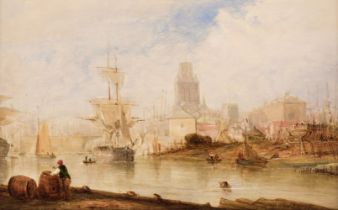 Clarkson Stanfield (William, 1793-1867). Bristol, from the South, 1854