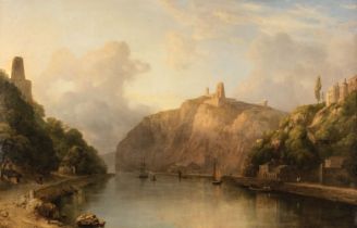 Gill (Edmund Marriner, 1820-1894). The Avon Gorge...,circa 1850