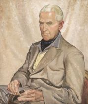 Burleigh (Averil, 1883-1949). Portrait of the artist's husband, Charles Burleigh,