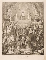 Schiavonetti (Luigi, 1765-1810). Nine Etchings after William Blake..., 1808