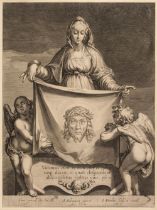 Motham (Jacob, 1571-1631). Veronica with the Sudarium..., 1605
