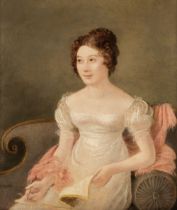 Sharples (Rolinda, 1793-1838). Portrait of a Lady, circa early 1820s