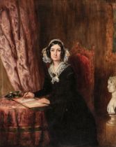 English School. Portrait of a Lady, circa 1850