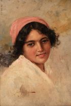 Forlenza (Eduardo, 1861-1934). Peasant Girl, early 20th-century