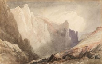 Jackson (Samuel, 1794-1869). The Cheddar Gorge