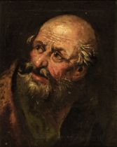 Attributed to Petr Brandl (1668-1735). Head of an Apostle