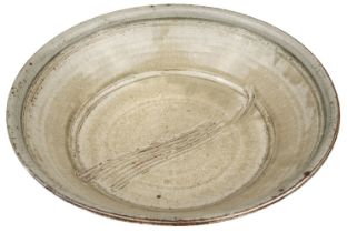 Batterham (Richard, 1936-2021). A large stoneware fruit dish