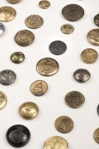 Society, Corporation & Transport Buttons. A collection of approximately 420 buttons